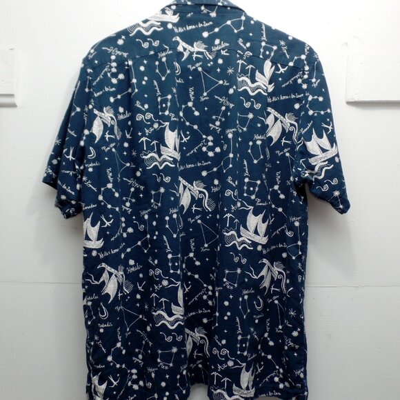 Patagonia Pataloha Shirt in Ho'okele Tidepool Blue Size Large - Picture 2 of 13